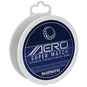 SHIMANO AERO SUPER MATCH SER�S�  300m MONOFILAMENT M�S�NA