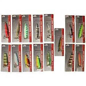 ABU GARCIA BIG SPOON ASSORTED LURE BOX 150PCS