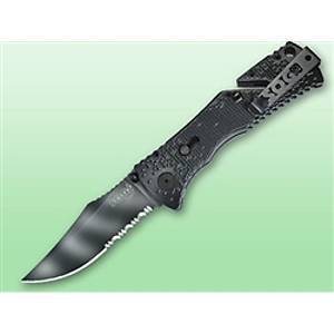 SOG AV �AKISI TF-3 TRIDENT FOLDER - TIGERSTRIPE 1/2 SERR