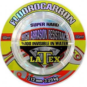 LATEX FLUOROCARBON 0.50 MM 100 METRE M�S�NA  	