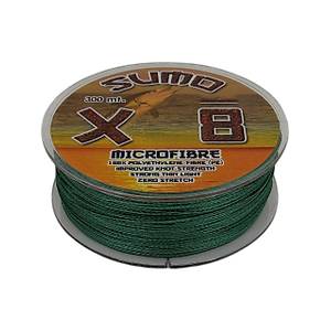 Effe Sumo X8 �p Misina 300 mt Polietilen Micro Fiber �p Misina Ye�il 0.15 MM