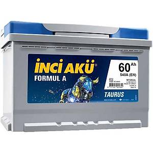 �nci Ak� 12 Volt 60 Amper 540 EN Formul A Taurus