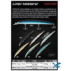 YUK� LONG MINNOW 125 MM MAKET BALIK