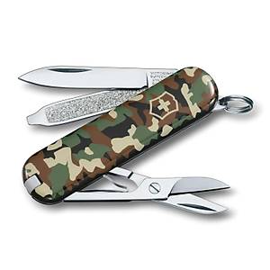 VICTORINOX KLAS�K 58 MM. YE��L KAMUFLAJ �AKI