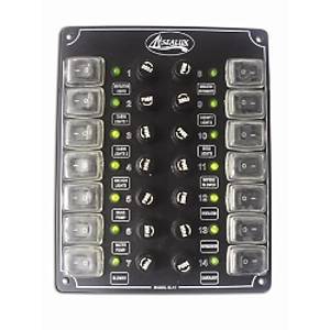 10 ANAHTARLI �ZOLEL� K���K EBATLI SWITCH PANEL