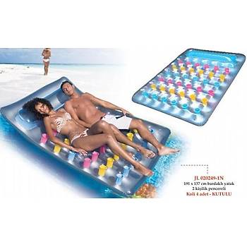 JL 020249-1N 191X137 CM. BARDAKLI YATAK 2 KIILIK PENCERELI GM