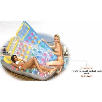 JL 020381N 190X70 CM. YASTIKLI BARDAK YATAK 3 RENK
