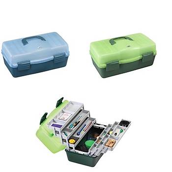 PLASTICA PANARO 138 Polypropylene tackle box, 6 shelves