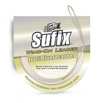 SUFIX WIND-ON LEADER 10 MT-0,66mm FLUOROCARBON OLTA MSNASI