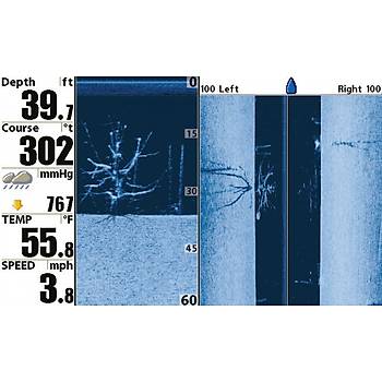 HUMMINBIRD 698C� HD SI GPS COMBO (DOWN IMAG�NG�) FOTOGRAF�K D�P G�R�NT�LEME BALIK BULUCU, HAR�TA OKUYUCU, SONAR