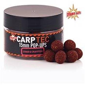 DYNAMTE BATS CARP TEC 15MM POP UP CRAB DOAL SAZAN YEM(DY750)
