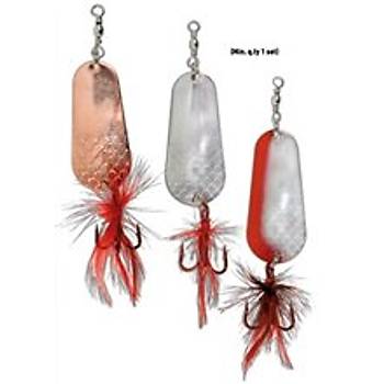 LNEAEFFE BG SPOON 40GR (TURNA KAIK) GOLD-SLVER-RED SLVER