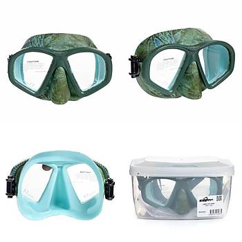 LABRAX RIO MASK GREEN CAMO MASKE ( YEL )