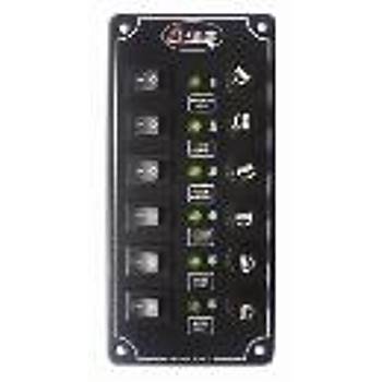 6 ANAHTARLI DKEY SWITCH PANEL