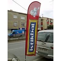 Ekonomik Olta Bayrak, 75x300 cm Reklam Bayraklarý