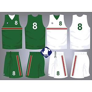 Basketbol �ift Tarafl� Forma �ort / �T-50