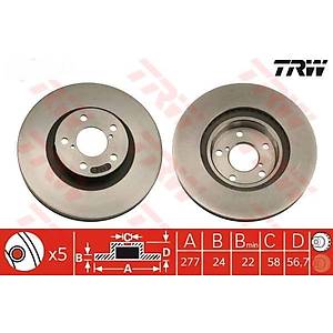 FORESTER �N FREN D�SK� 2,0cc 2,0T 2003-2005