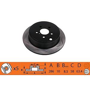 �MPREZA ARKA FREN D�SK� TAKIM 1,5cc 2,0cc 2008-2011