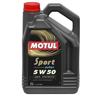 MOTUL 5W50 ESTER SPORT MOTOR YAI 5LT