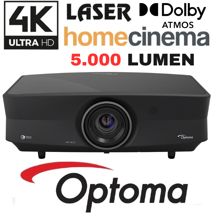 Optoma UHZ68LV 4K Lazer Prof. Home Cinema Projeksiyon Cihazı