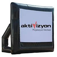 Specta 700cm x 500cm �i�me Projeksiyon Perdesi - 600 x 400 Net G�r�nt� Alan�