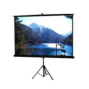 FullScreen 200x125 Tripod Ayakl� Projeksiyon Perdesi 3D Silver