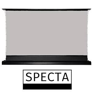 Specta 265cm x 180cm Yerden A��l�r Motorlu Projeksiyon Perdesi - Contrast Grey