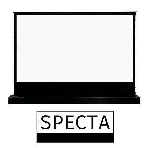 Specta 265cm x 180cm Yerden A��l�r Motorlu Projeksiyon Perdesi - Matte White