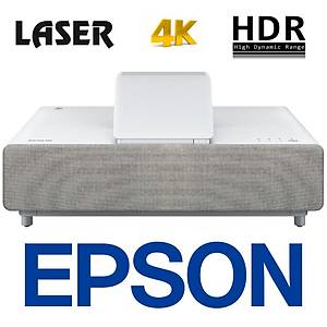 Epson EH-LS500 Ultra K�sa Mesafe Android 4K Lazer TV Projeksiyon Cihaz�