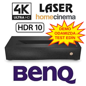 BenQ V5010i Ultra K�sa Mesafe 4K RGB Lazer Tv Projeksiyon Cihaz�