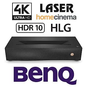 BenQ V5010i Ultra K�sa Mesafe 4K RGB Lazer Tv Projeksiyon Cihaz�