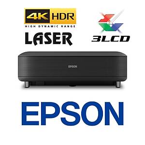 Epson EH-LS650B Ultra K�sa Mesafe 4K Lazer Tv Projeksiyon Cihaz�