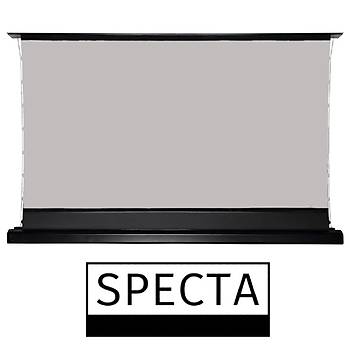 Specta 265cm x 180cm Yerden Alr Motorlu Projeksiyon Perdesi - Contrast Grey