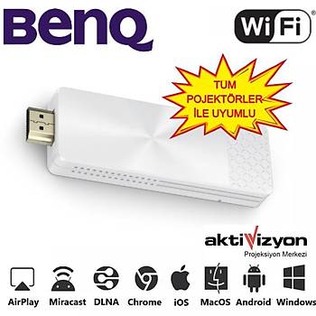 BenQ Qcast Mirror QP30 HDMI Kablosuz Dongle  - T�m Projekt�rler ��in