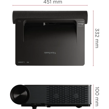 Viewsonic X2000B-4K Ultra K�sa Mesafe 4K Lazer Projeksiyon Cihaz�