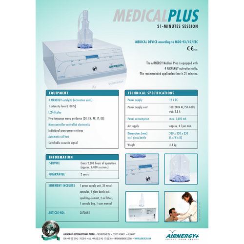 AIRNERGY - Y�KSEK DOZ OKS�JEN TERAP� C�HAZI