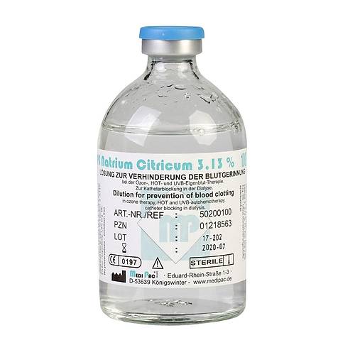 Sodyum Sitrat -100 ml Flakon - 1 Adet