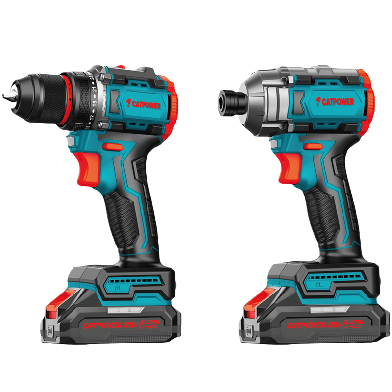 CATPOWER CAT5135 KÖMÜRSÜZ AKÜLÜ SET MATKAP VE VİDALAMA