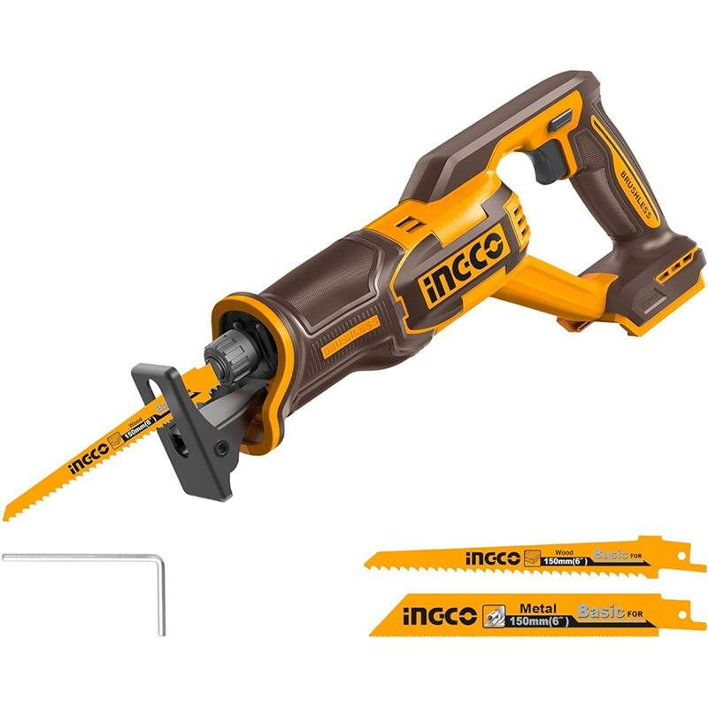INGCO ING-CRSLI2108 Li-ion Kömürsüz Akülü Tilki Kuyruğu Testere 20V