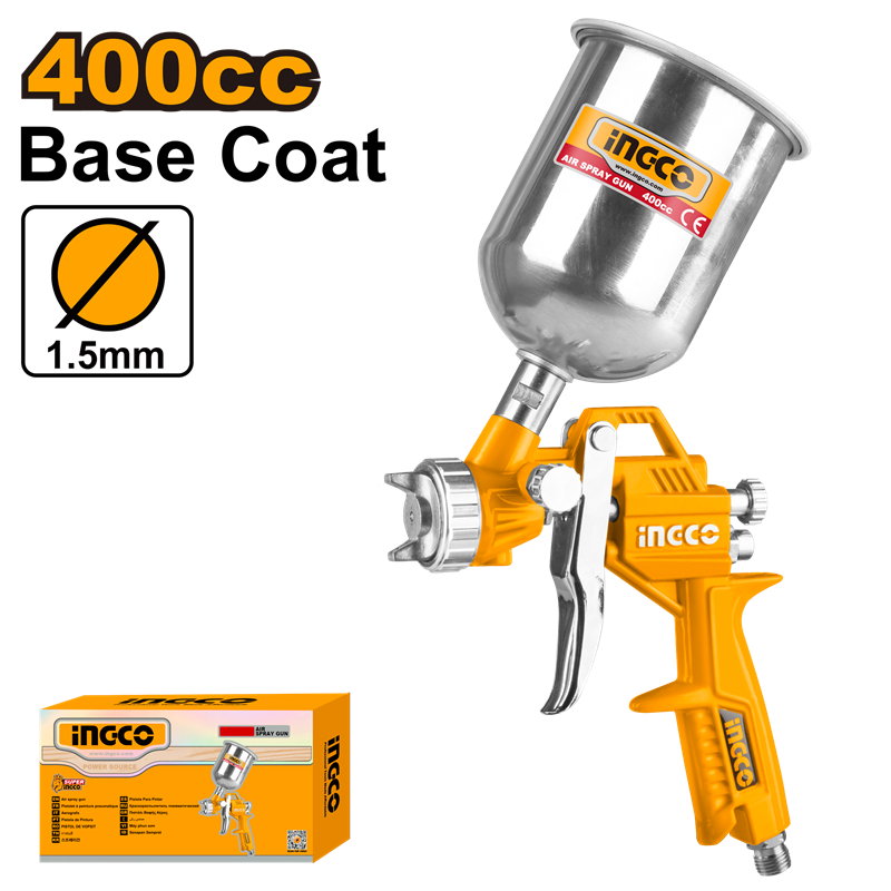INGCO ING-ASG4041 BOYA TABANCASI 400CC ÜSTTEN DEPO