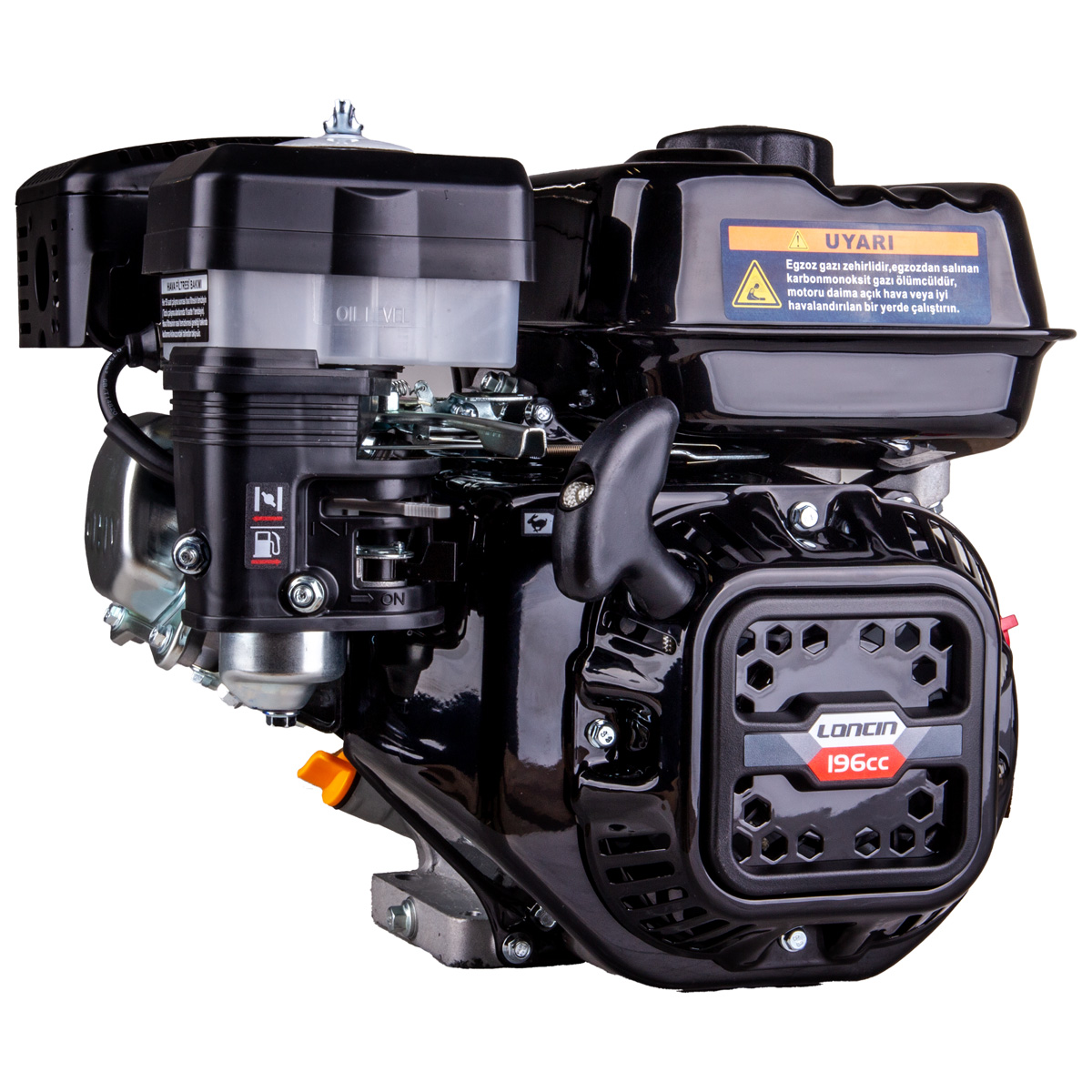 LONCİN G200F-A EUR5 BENZİNLİ MOTOR 6.5HP İNŞAAT TİPİ