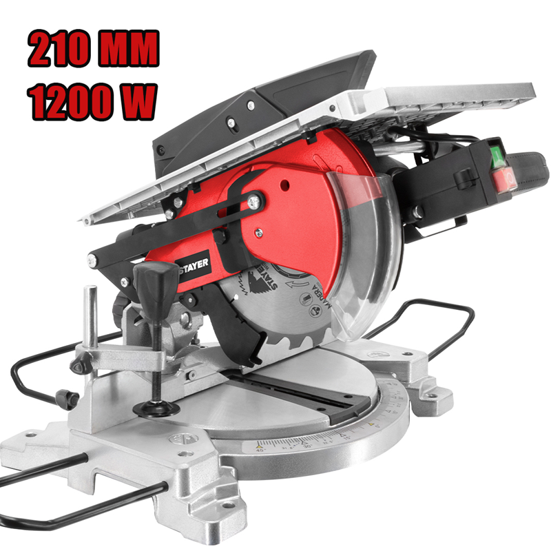STAYER STY-SC210CW GÖNYE KESME ÜSTTEN TABLALI 210MM 1200W