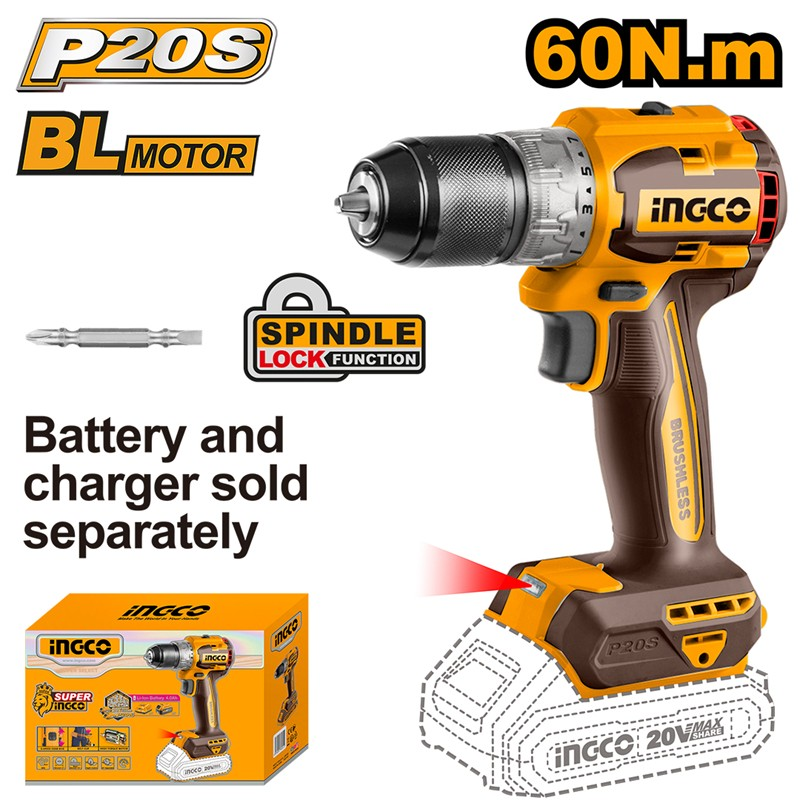 INGCO ING-CDLI206021 Li-ion Akülü Vidalama