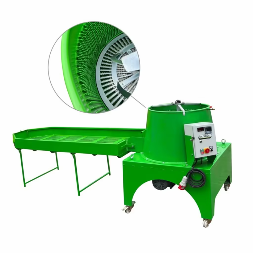 KADIOĞLU NUTMEC280ED2 ÇELİK BIÇAKLI TİP SEHBALI KARIŞTIRICILI DEVİR AYARLI CEVİZ SOYMA MAKİNASI 220 VOLT 280 LT(160-200 KG)