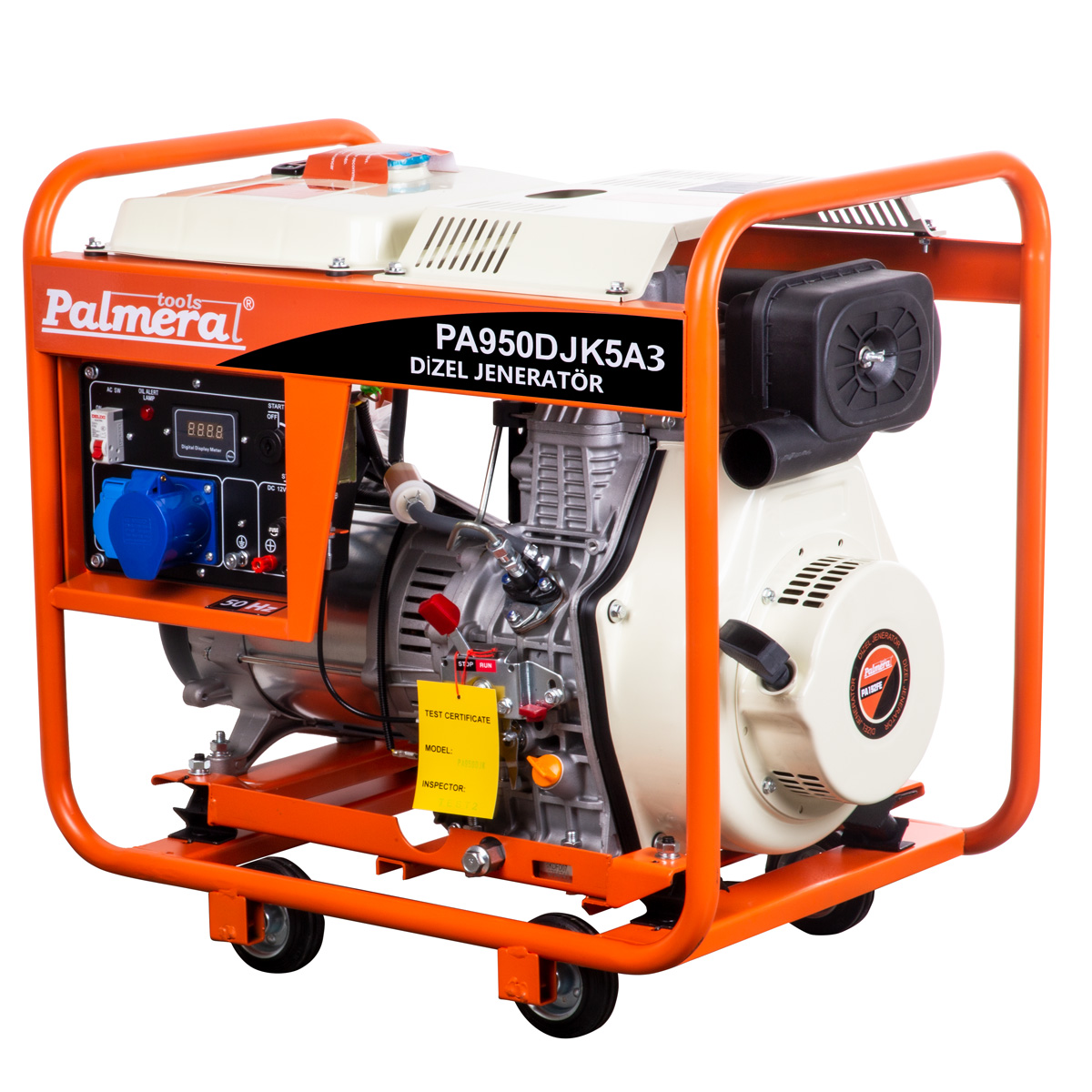 PALMERA PA950DJK5A3 EUR5 JENERATÖR 8,1 kVA DİZEL MARŞLI ATS UYUMLU TRİFAZE