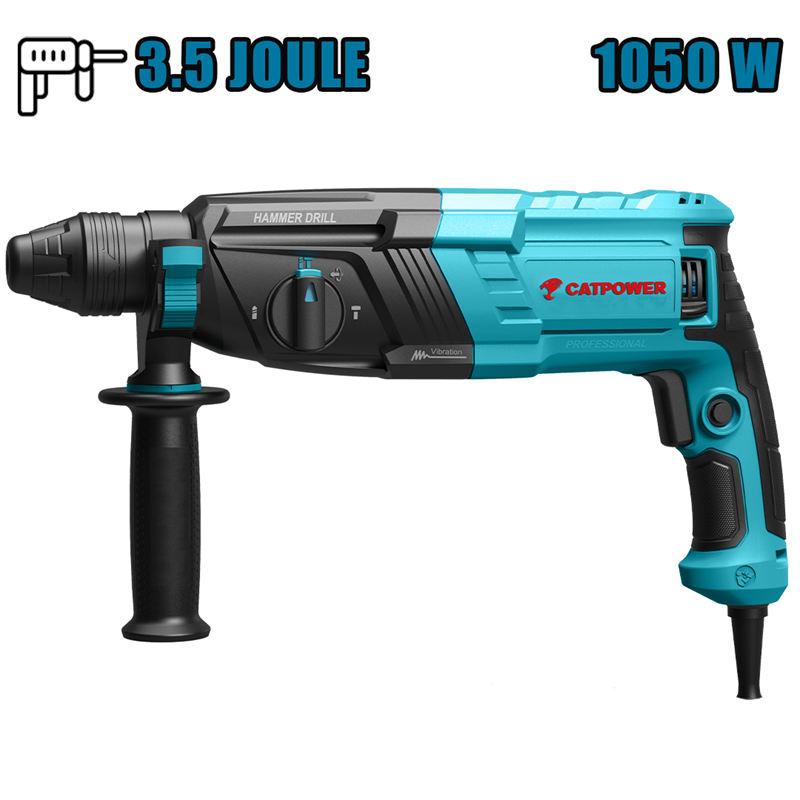 CATPOWER CAT5932 KIRICI DELİCİ MATKAP SDS PLUS 3.5J 1050W