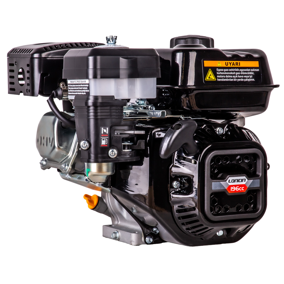 LONCİN G200F-A10 EUR5 BENZİNLİ MOTOR 6.5HP ÇAPA TİP