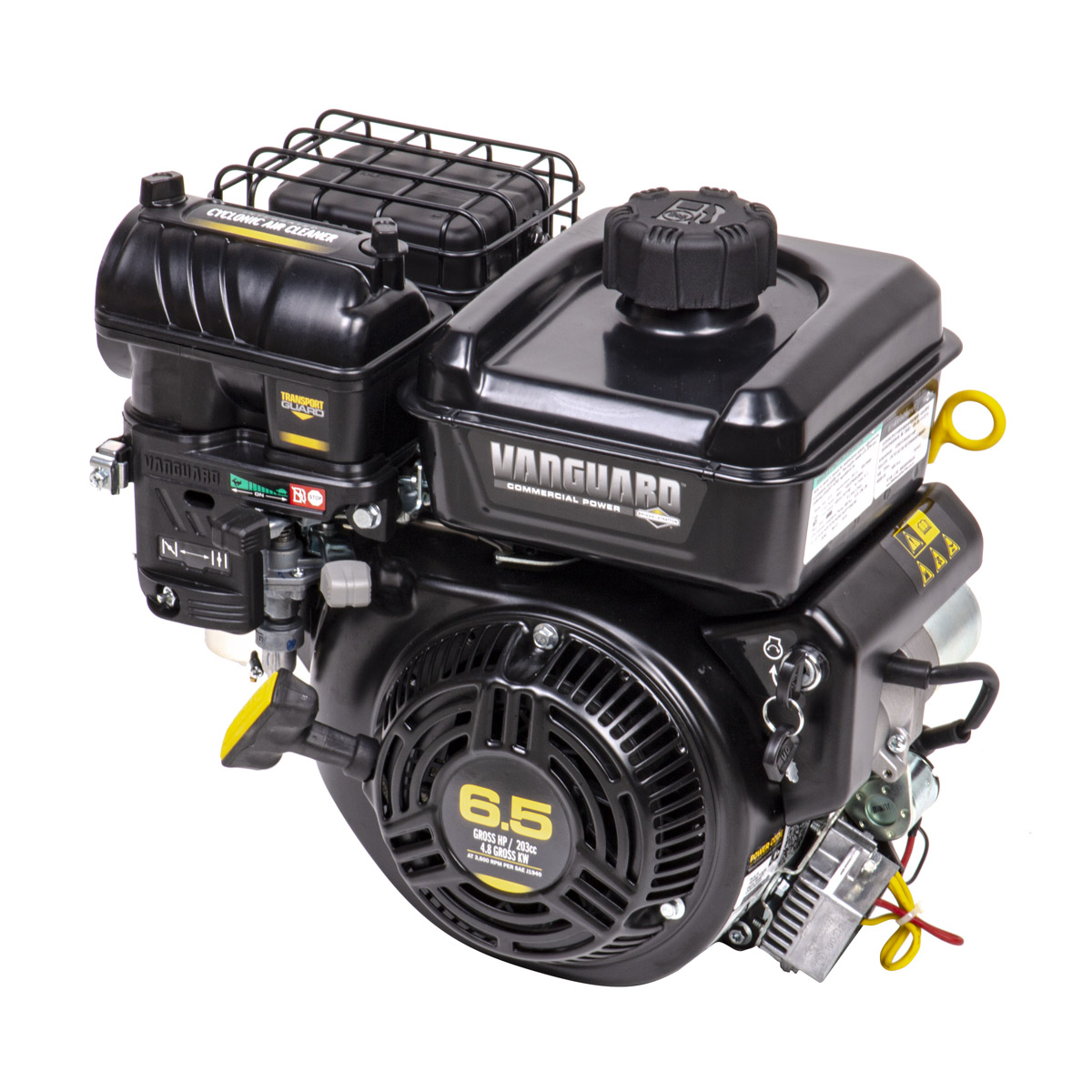 BRİGGS&STRATTON BENZİNLİ MOTOR VANGUARD 6,5HP 203CC MARŞLI