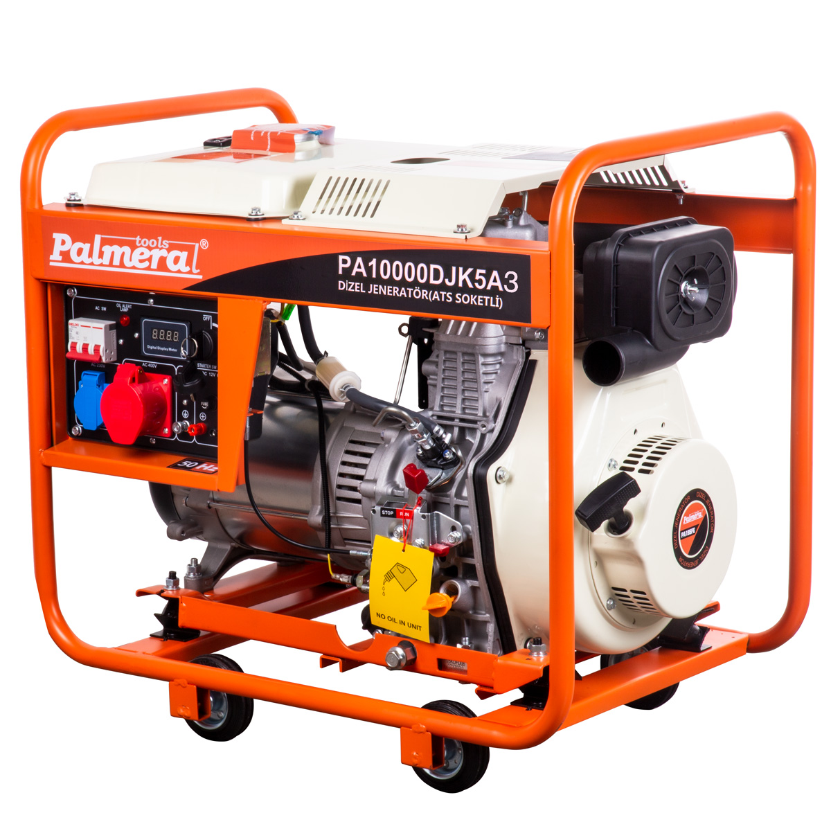 PALMERA PA10000DJK5A3 EUR5 JENERATÖR 9,3kVA DİZEL MARŞLI ATS UYUMLU