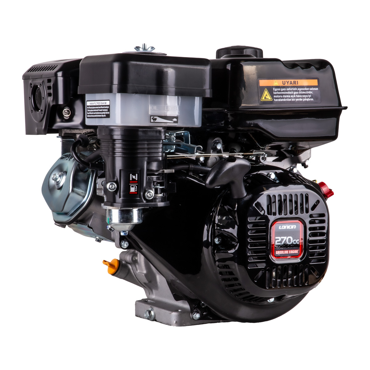 LONCİN G270F-O EUR5 BENZİNLİ MOTOR 9HP İPLİ